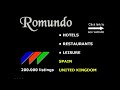 Romundo - The new directory in the UK &Spain with 200.000 Hotels, Restaurants and Leisure listings.