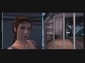 There are two heats to race in - it's best not to race too fast in the first heat, so that it's easier to beat the time in the second heat.  Brejik refuses to hand Bastila, thus the trouble begins... well, Bastila somehow releases herself from the cage and help the fight.  After speaking to Bastila, I have a flashback of her and Revan.Console: X-Box
