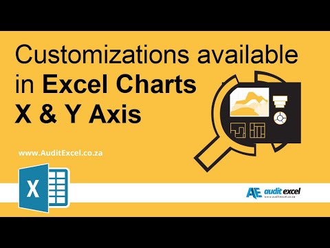 how to break x axis in excel