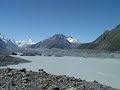 The lake at Tasman Glacier