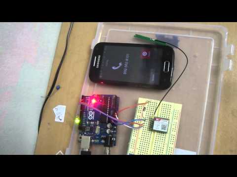 how to control arduino with gsm