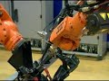 Robotics Arc Welding master slave KUKA industrial robots