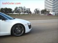 Audi R8 V10 Spyder vs Aston Martin Vantage Cruising
