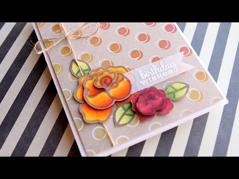 how to dye foam flowers
