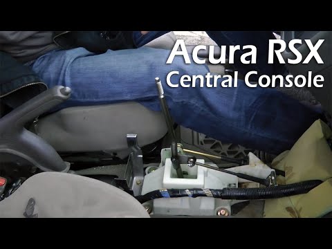 Acura RSX: Central Console Removal / Installation.