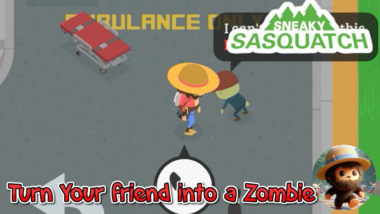 Sneaky Sasquatch - Turning your friend into a zombie