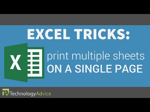 how to fit onto one page in excel