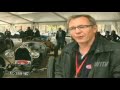 Bugatti comemora 100 anos com carreata de novos e antigos em Paris na França.