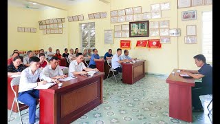 Phó Bí thư Thường trực Thành ủy Nguyễn Chiến Thắng dự sinh hoạt chi bộ tại khu Phú Thanh Đông, phường Yên Thanh