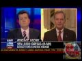 Neil Cavuto interviewing Senator Judd Gregg