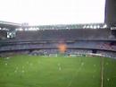 the first ever flare being ripped at southern terrace (south end) caught on tape....(too far but still good as..)tapped by narfza...fark perth glory ..hahahha 2-1....