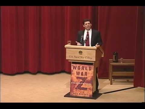 Max Brooks - Author Max Brooks discusses his book World War Z, and the real idea it represents, at the U.S. Naval War College's 2009 Lecture of Opportunity. Dec. 16, 2009...