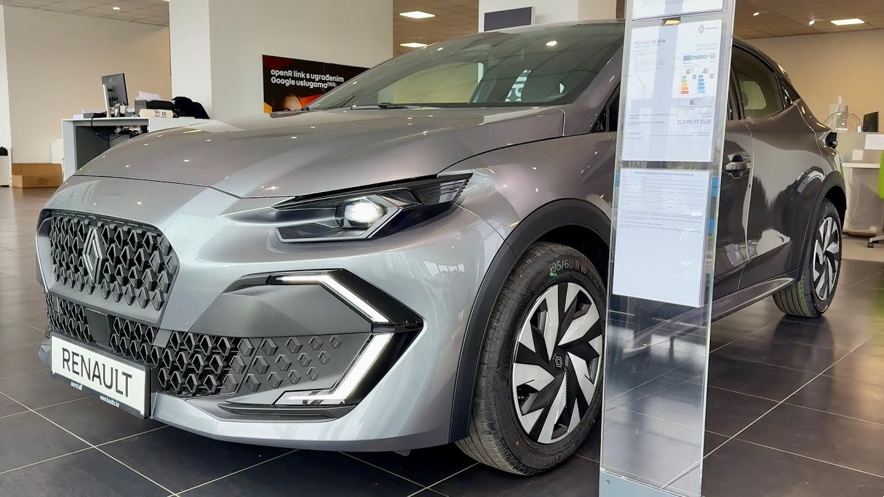 RENAULT CLIO 6 Evolution 2026 (BASE SPEC) - FIRST look, visual REVIEW & PRICE