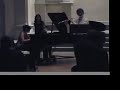 musique a la mode chamber ensemble (jeffrey worthey, flute; hannah shields, piano)