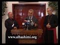 مؤتمر صحفي للاستاذ طارق الهاشمي نائب رئيس الجمهورية عقب لقائه عدد من رؤساء الطوائف المسيحية