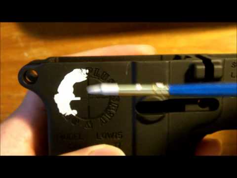 how to paint ar lower