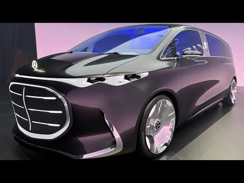 Most LUXURIOUS Mercedes EVER?! NEW Vision V WORLD Premiere! Interior & Exterior Walkaround
