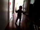 Lucy walking