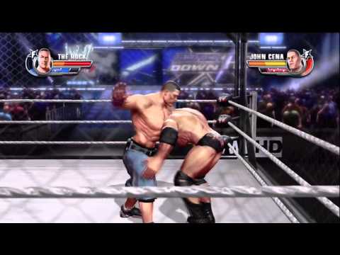 HBK, Triple H, Brock Lesnar, Batista, Umaga, Eugene, and John Cena