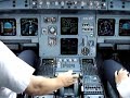 A-320 Cockpit View: Difficult Landing A-320 Cockpit View: Difficult Landing