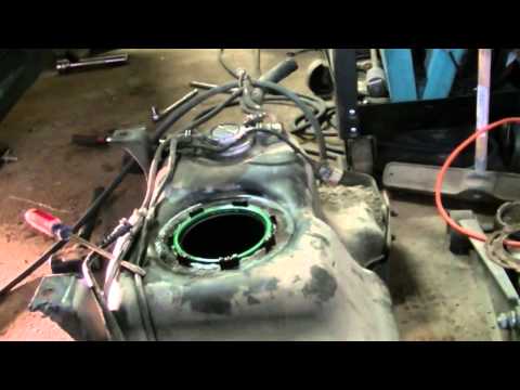 how to drain jeep cherokee gas tank