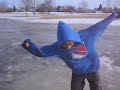 Diving In An Icy Puddle