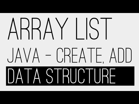 how to define list in java