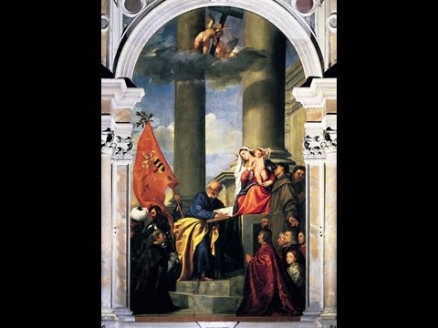 madonna pesaro titian family renaissance khan academy