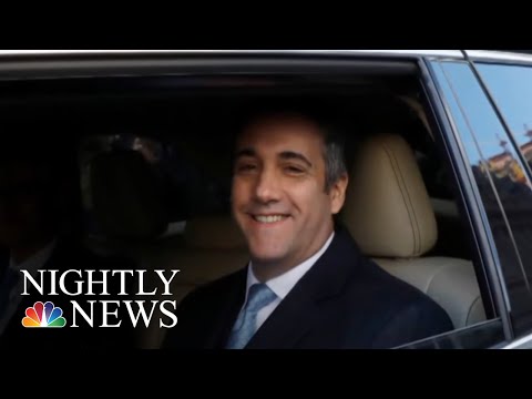 President Donald Trump Ignores Questions About Michael Cohen’s Sentencing | NBC Nightly News
