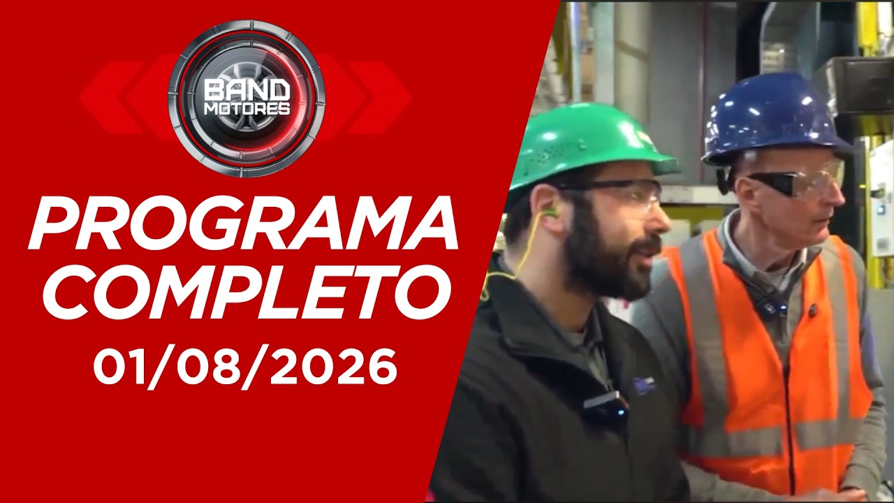 Band Motores | Programa Completo 01/08/2026