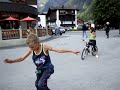 lusluca, monociclo, amica, austria, soelden, ferie, biciclette