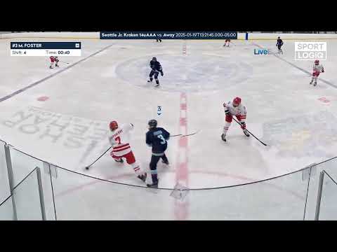 Game Shifts 1/19/25 Seattle Jr. Kraken 14uAAA Vs. Westchester Express 14uAAA