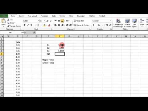 how to obtain quartiles
