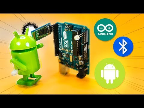 How to use HC-06 Bluetooth module for Arduino and Android. AT Commands, texting and LED demo