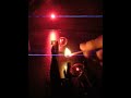 WL Pulsar 125mW lighting match at 12\"