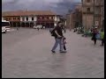 Shodo and Vincent Amaru- Plaza de Armas, Cuzco. Shodo and Vincent Amaru- Plaza de Armas, Cuzco.