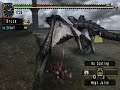 [MHP2G] HR9 Silver Rathalos with Bow