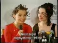 a interview with bjork backstage at the brit awards 1994