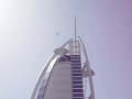 Helicopter lands on Burj Al Arab hotel