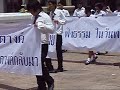 A parade at Wat Po Temple, Bangkok
