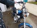 Yamaha 125 Virago ,rupture !