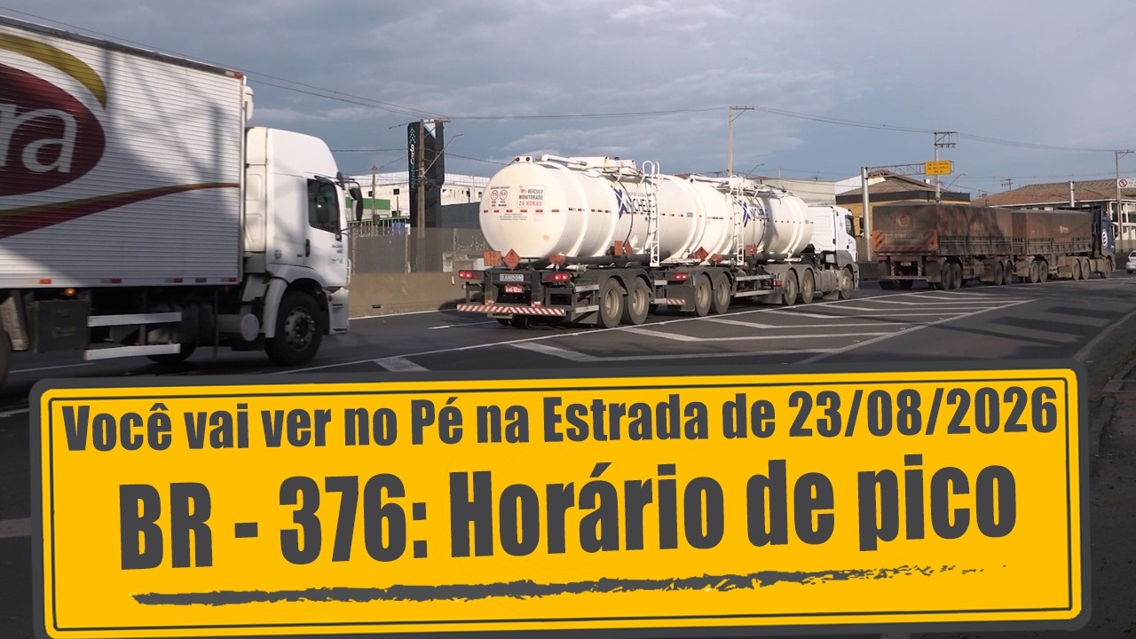 O gargalo da BR-376: Entenda o trânsito travado no trecho urbano