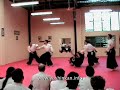 Shihan Mori Sensei 7th dan - Aikido Yoshinkan Jiyu-waza 5 man