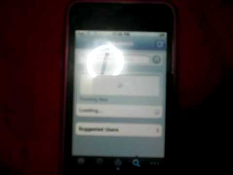 how to logout of twitter on ipod