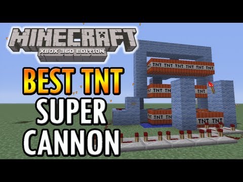 How to make a tnt cannon in minecraft xbox? (with pictures, videos)  Answermeup