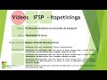  - Portal ITP - IFSP