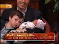 Julie Chen spoke with the Lyons family about their three new additions.  The New York couple is the proud parents of identical triplets, a one-in-a-million birth.