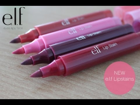 how to apply elf lip stain