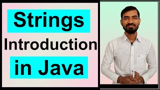 Strings Introduction in Java by Deepak (Hindi)