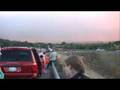 Humboldt Fire Car Jam (other side of KHSL video)
